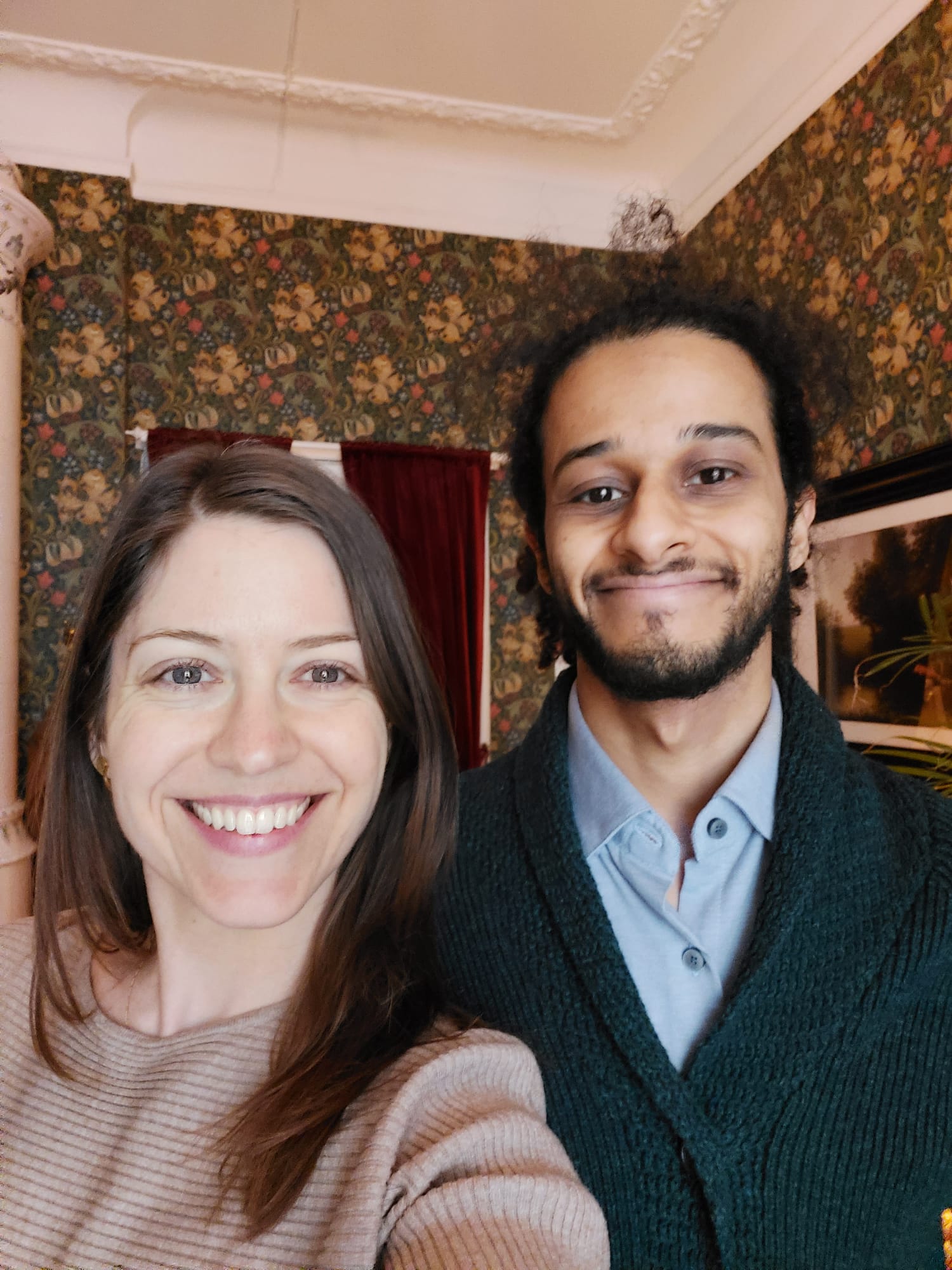 Bild på Melissa och Raul